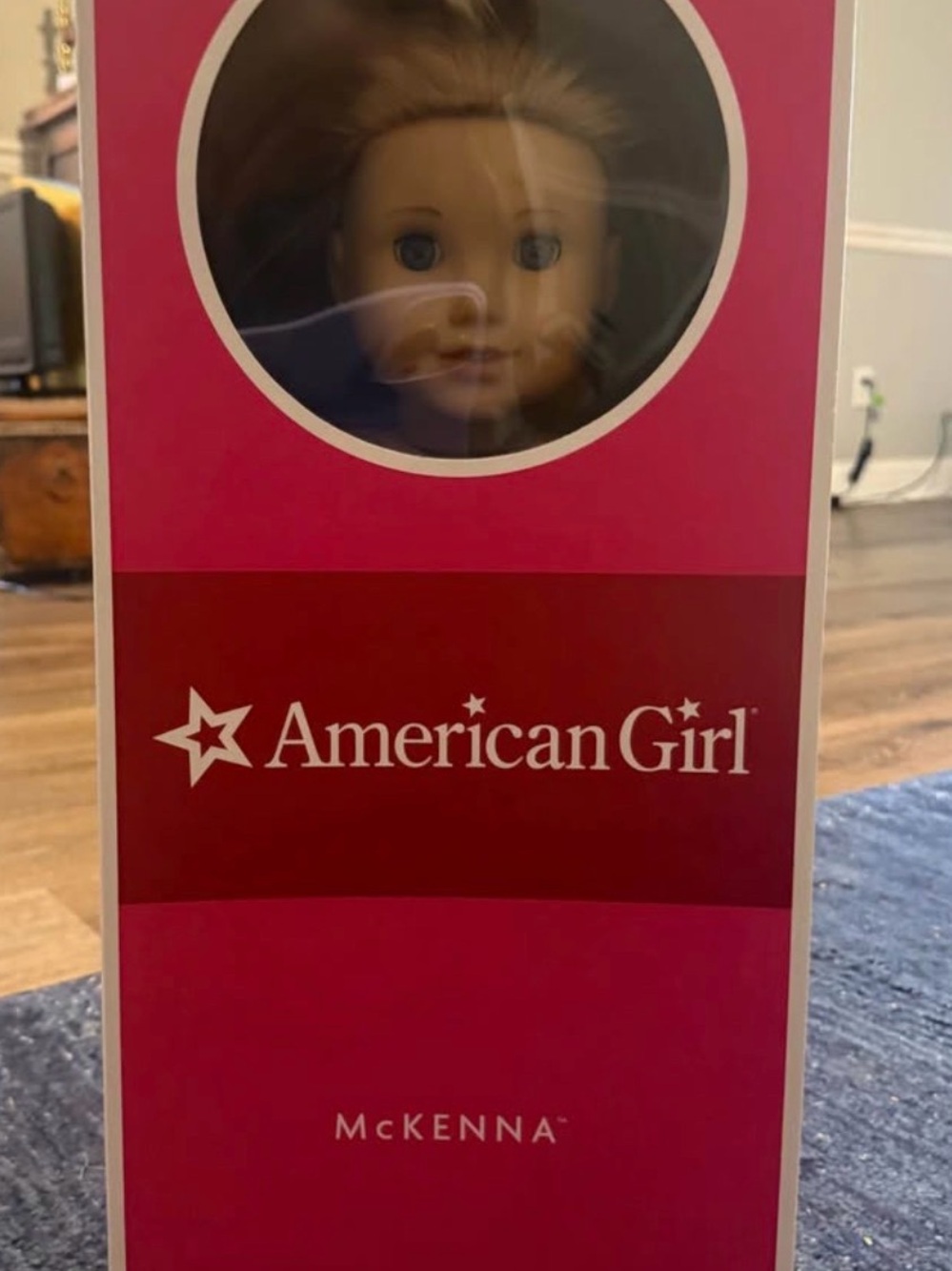 American Girl McKenna + Purple & Teal Gymnast Doll Outfit - Picture 2 of 6